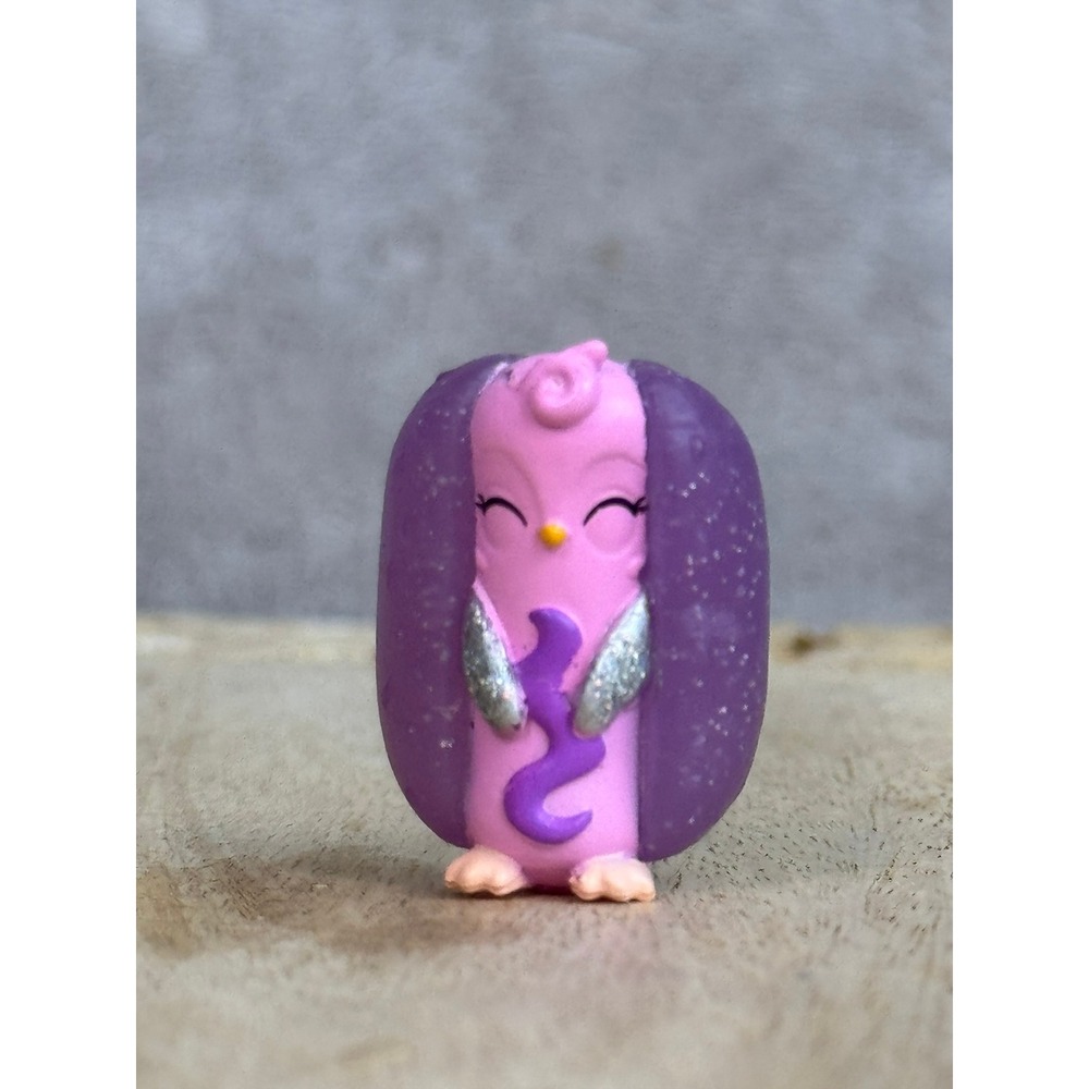 Hatchimal Colleggtible Mini Hot Dog Purple Toy ‎ Glitter Kids Figure Collectible